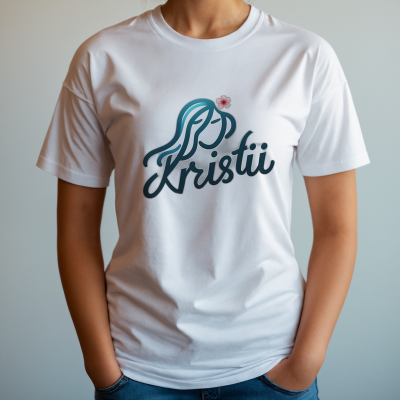 White Kristii T-shirt Unisex